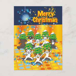 Japanese Christmas - Japanese Christmas Holiday Postcard
