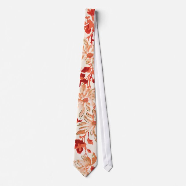 Japanese Chrysanthemum Tie (Front)