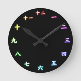 Japanese clock black