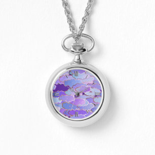 Japanese Clouds, Twilight, Violet and Deep Purple Watch