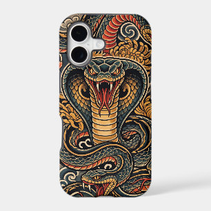 Japanese Cobra Irezumi Tattoo Pattern