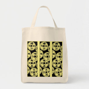 Japanese Coins Tote Bag