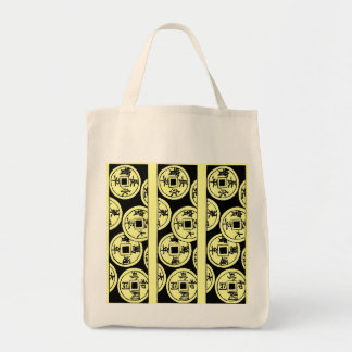 Japanese Coins Tote Bag