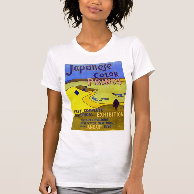 Japanese Colour Prints T-Shirt (Front)
