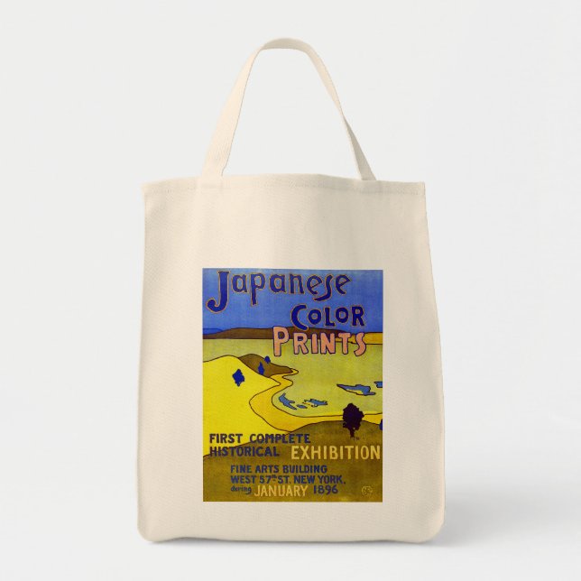 Japanese Colour Prints Tote Bag (Front)