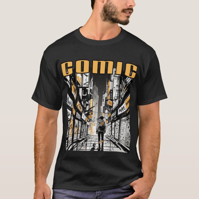 Japanese Comic T-Shirt (Front)