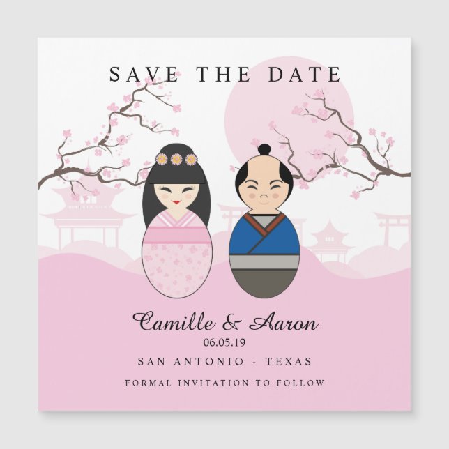 Japanese Couple Design For Wedding (Front)