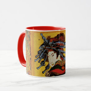 Japanese Courtesan Oiran by Vincent van Gogh Mug