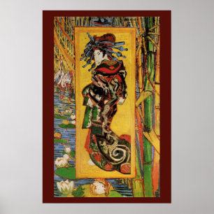 Japanese Courtesan Oiran by Vincent van Gogh Poster