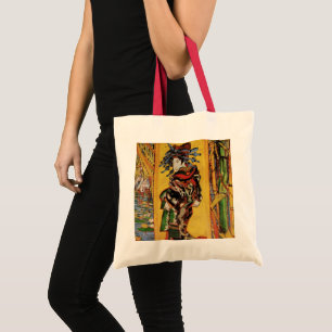 Japanese Courtesan Oiran by Vincent van Gogh Tote Bag