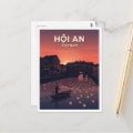 Japanese Covered Bridge and Thu Bon River Hoi An Postcard | Zazzle