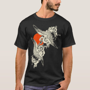Japanese Crane Bird T-Shirt