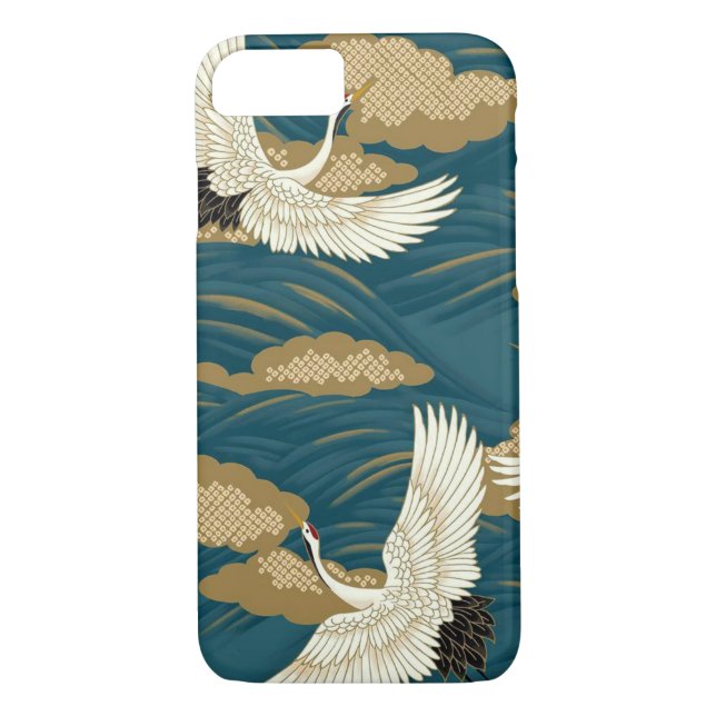 Japanese Cranes Case-Mate iPhone Case (Back)