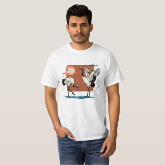 Japanese cranes T-Shirt