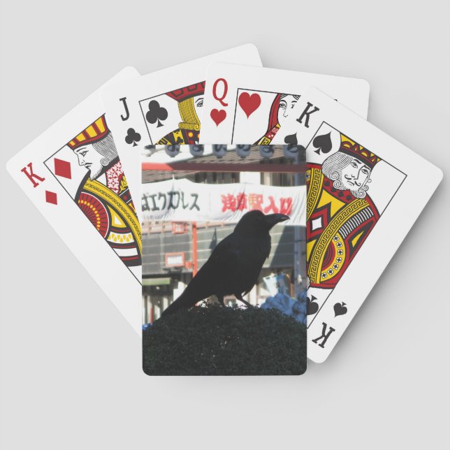 Japanese Crow Playing Cards (Back)