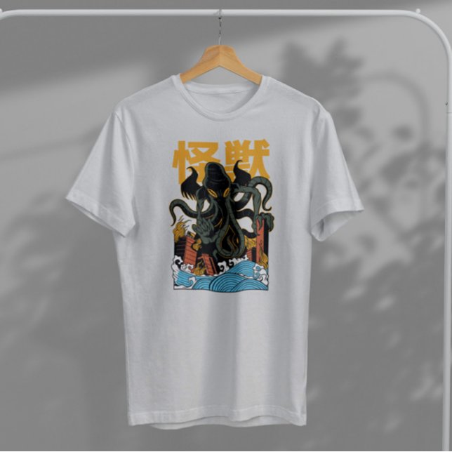 Japanese Cthulhu  T-Shirt (Creator Uploaded)