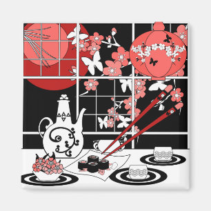 Japanese cuisine magnet