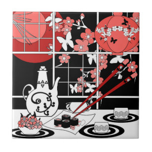 Japanese cuisine tile