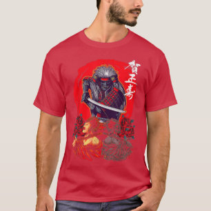 Japanese Culture Death Samurai Warrior Swordsman T-Shirt