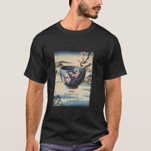 Japanese Culture Pottery Kintsugi Repair Pot Gold  T-Shirt