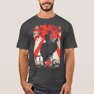 Japanese Culture Swordsman Samurai Warrior  T-Shirt
