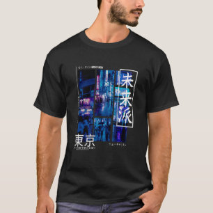 Japanese Cyberpunk Tokyo Streetwear Aesthetic Grap T-Shirt