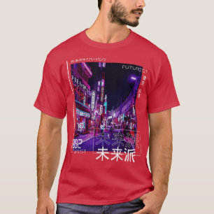 Japanese Cyberpunk Tokyo Streetwear Aesthetic Japa T-Shirt