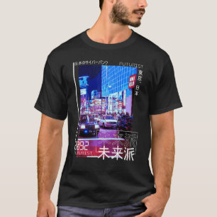 Japanese Cyberpunk Tokyo Streetwear Aesthetic Japa T-Shirt