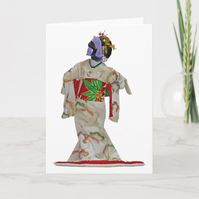 Japanese dancer 1 card (Front)