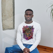 Japanese Demon Hannya Mask Koi Fish Fusion