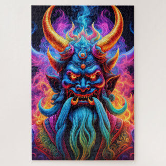 Japanese Demon Jigsaw Puzzle
