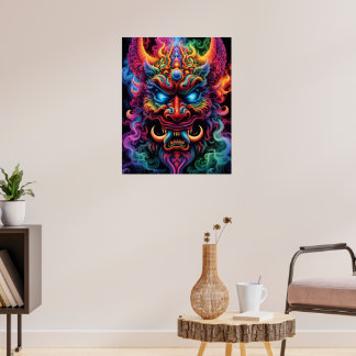 Japanese Demon Poster