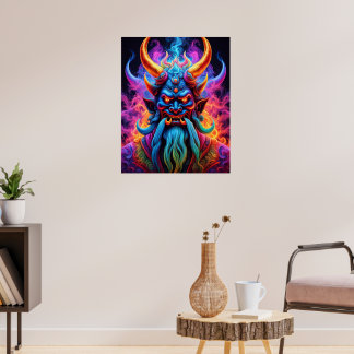 Japanese Demon Poster