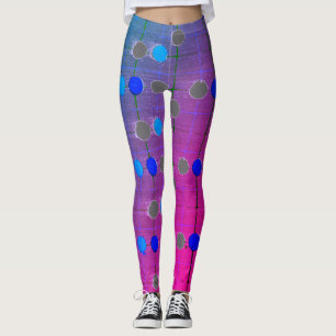 JAPANESE DESIGN DOT PINK Leggings