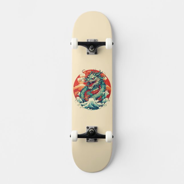 Japanese Design Skateboard (Front)