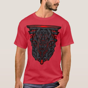 Japanese Devil Oni Demon Samurai Cosplay Ninja Tec T-Shirt