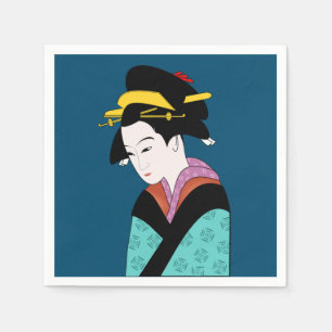 Japanese dinner party napkin