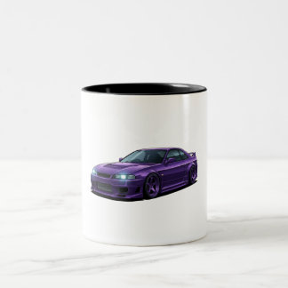 Japanese Domestic Market Rising Sun Flag JDM Legen Two-Tone Coffee Mug