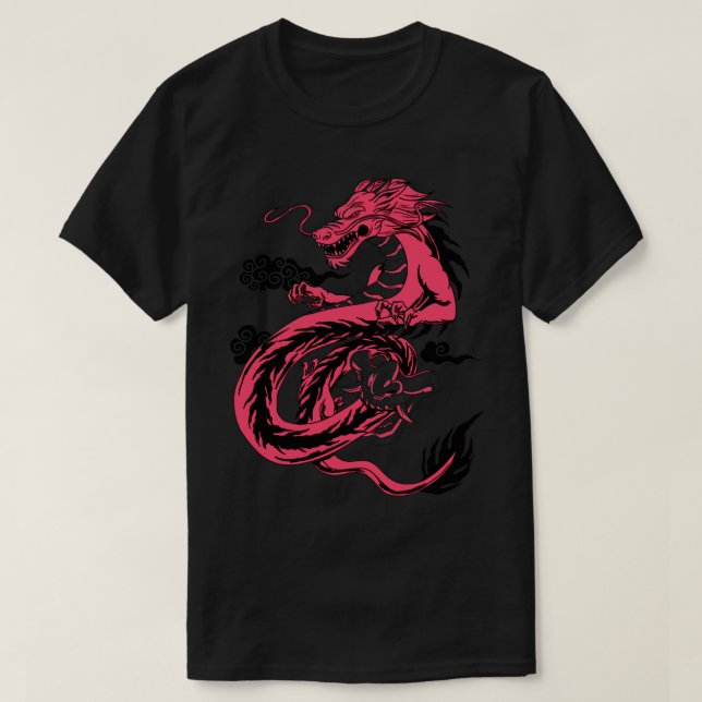 Japanese Dragon11 T-Shirt (Design Front)