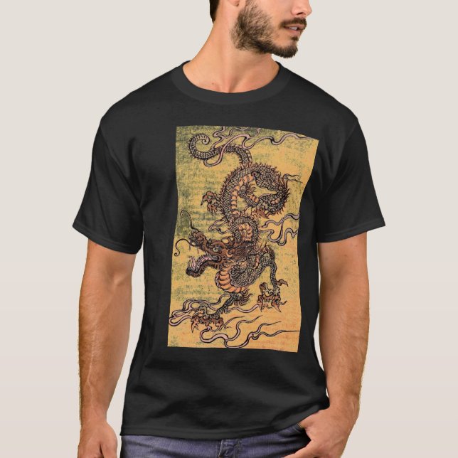 Japanese dragon,19th Century 3 T-Shirt (Front)