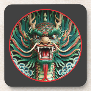 Japanese Dragon and Shinto-Buddhist traditions Coaster