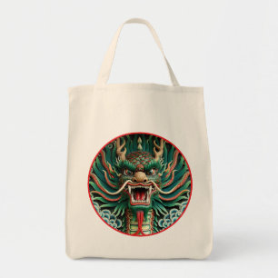 Japanese Dragon and Shinto-Buddhist traditions Tote Bag