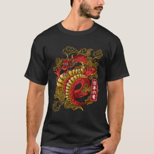 Japanese Dragon Anime Japan Dragons Of Tokyo Tatto T-Shirt