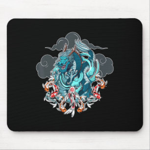 Japanese Dragon Anime Japan Tattoo Anime Lover Cut Mouse Mat