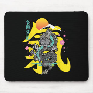 Japanese Dragon Asia Tattoo Mouse Mat