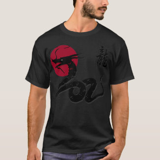 Japanese dragon Chinese dragon Euclidean T-Shirt