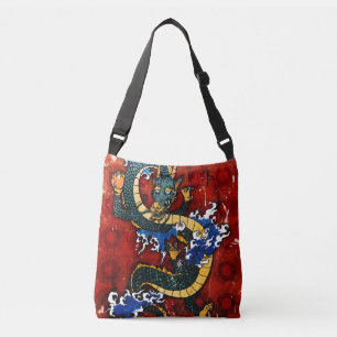Japanese Dragon Crossbody Bag