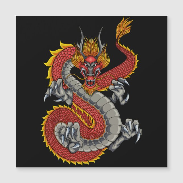 japanese dragon illustration (Front)