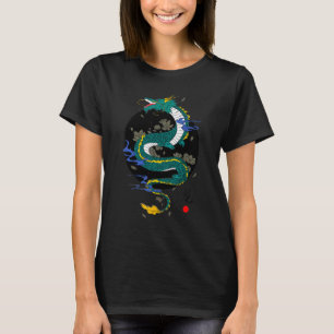 Japanese Dragon Kanji Symbol Japanese Dragon Kanj T-Shirt