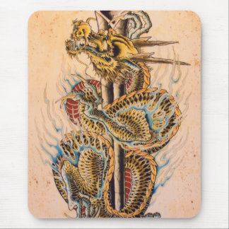 Japanese Dragon Mouse Mat